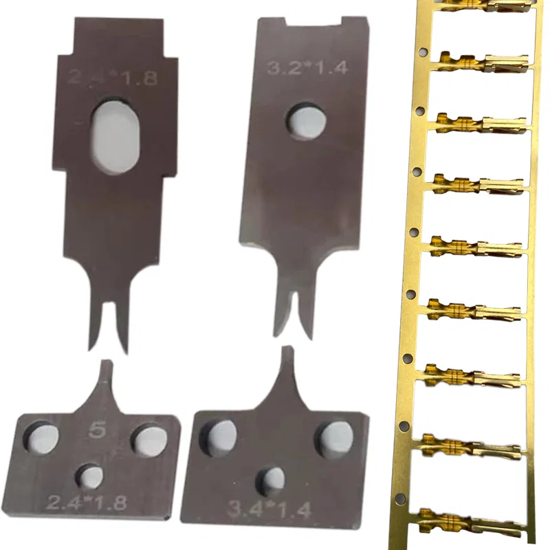 Terminal Crimping Blade, Terminal Crimping Blade And Cutter, Knife Blades And Cutter For Electric Terminal Crimping
