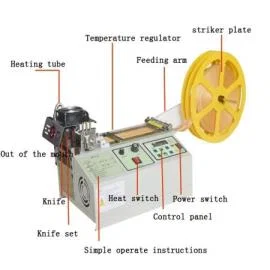 Hot Ribbon Computer Cutting Machine Tape Cutter Solar Tabbing Elastic