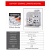 Four Point Crimping Die for Semi-Auto Cable Lug Crimping - Additional View