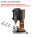 XH2.54 etc. Terminal Crimping Moulds & Applicator Set - Additional View