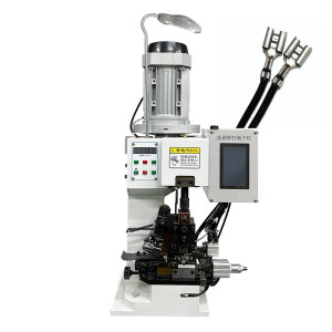 Electrical Multi-core Cable Stripping & Crimping Machine - Product Image