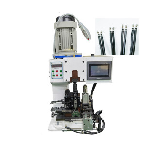 Double Parallel Wire Splitting, Stripping & Crimping Machine - Product Image