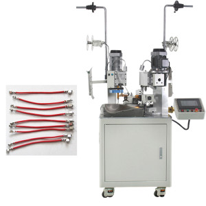 Fully Automatic Terminal Crimping & Double End Processing Machine - Product Image