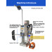 2Ton JST Semi-Auto Terminal Crimping Machine with Euro Tools - Additional View