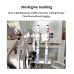 Fully automatic marking and cutting machine,water purifier,PE pipe cutting,PU gas pipe,silicone tube positioning,360 degree Mark - Additional View