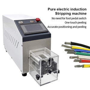 Hot Sales 0.3-16 mm2 High Precision Automatic Electric Wire Cable Stripper Peeling Machine scrap copper wire stripping machine - Product Image